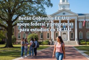 Becas Gobierno EE.UU.: apoyo federal y programas para estudios en EE.UU.